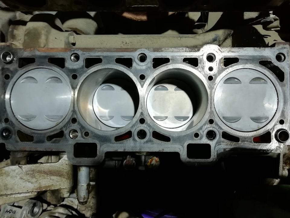 Обрыв ремня ГРМ, загнуло выпускные клапана, ремонт ГБЦ 2126 лада гранта ...