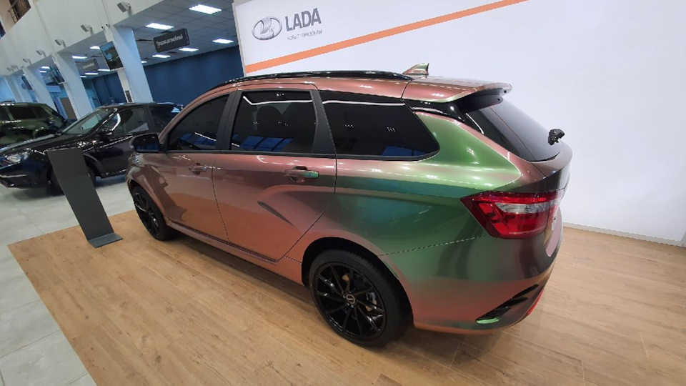 Фото в бортжурнале Lada Vesta SW Cross (1G)