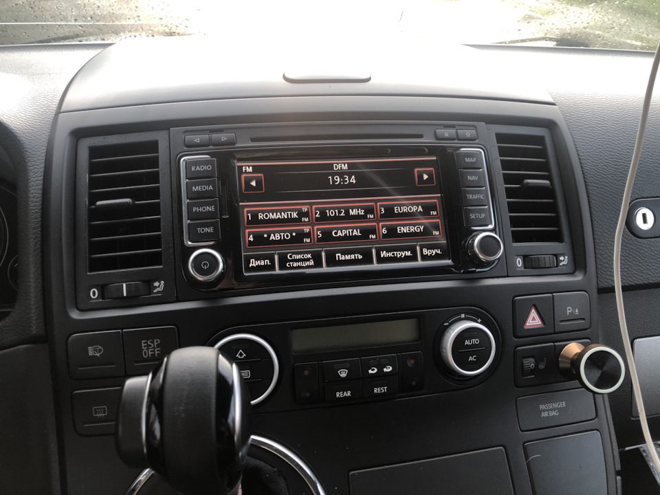 #30 Замены магнитолы на RNS-510 — Volkswagen Multivan (T5), 2,5 л, 2008 ...