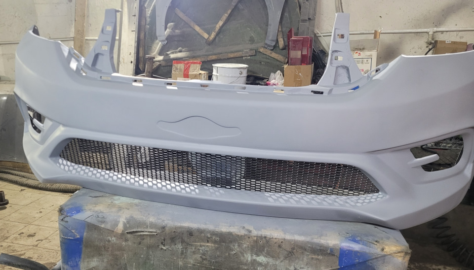 Ну и грунтанул по праймеру. — Dongfeng AX7