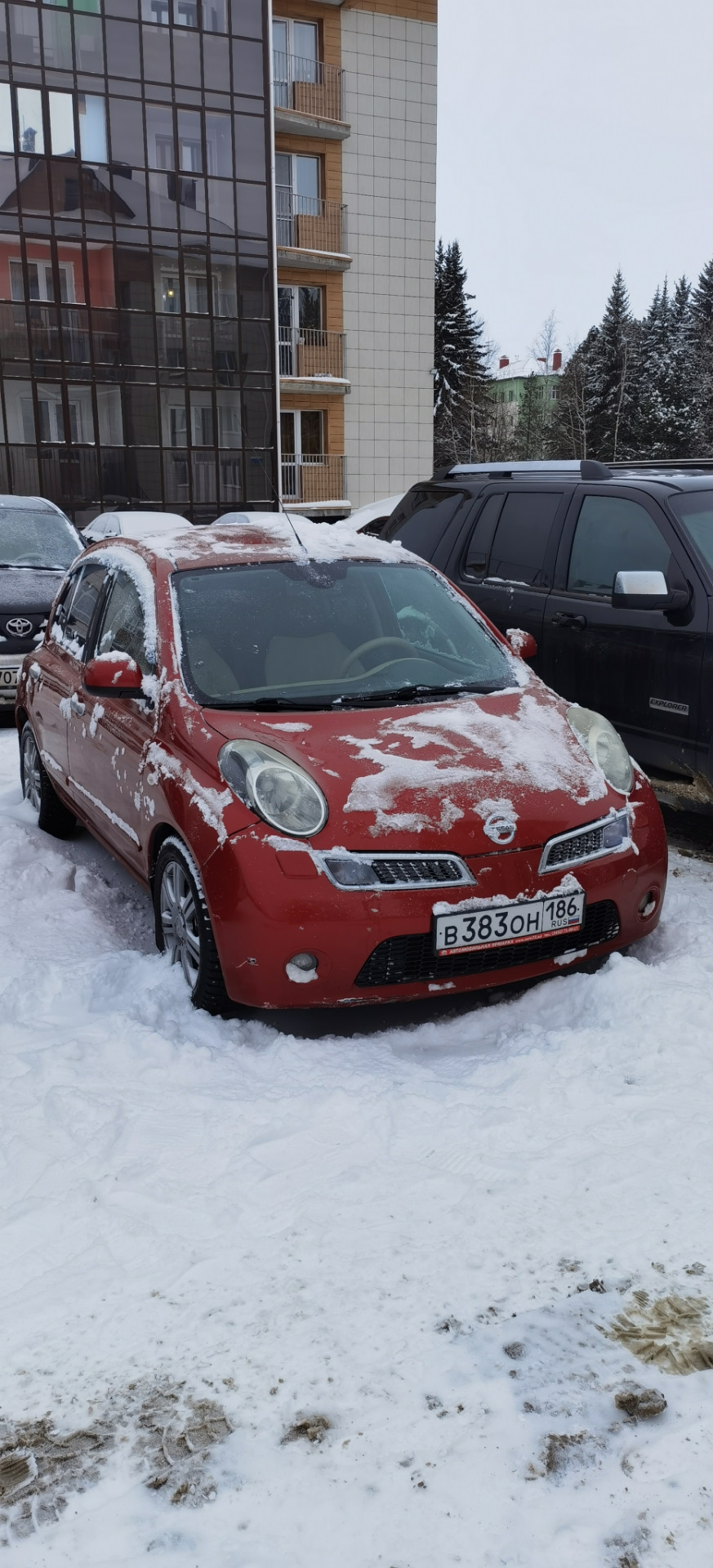 Откопали, завели, загнали… — Nissan Micra (K12C), 1,4 л, 2010 года ...
