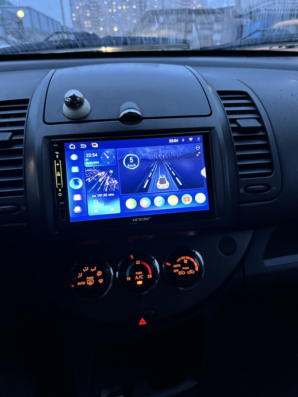 Замена магнитолы на android — Nissan Note (1G), 1,6 л, 2008 года | автозвук  | DRIVE2