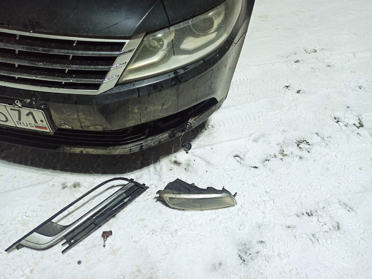 Не горят ПТФ, в чем может быть проблема — Volkswagen Passat CC, 2 л ...