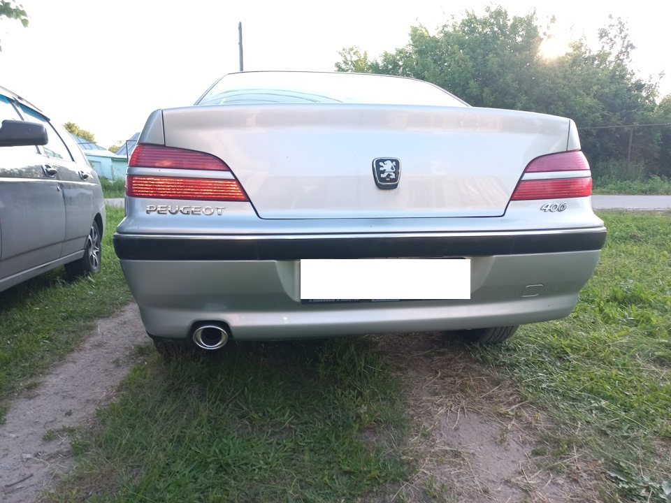 Очередное ТО, замена гофры глушителя, насадка на глушитель. — Peugeot ...