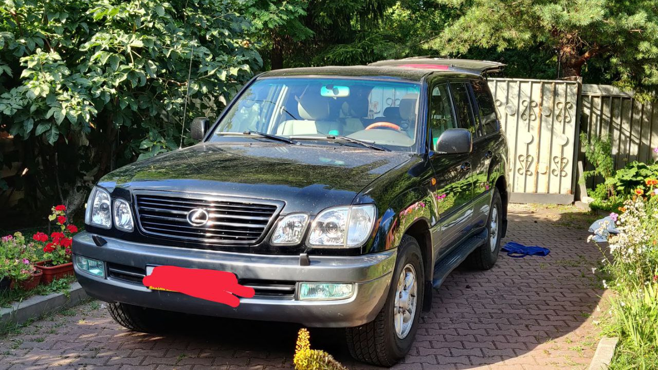 Lexus LX (UZJ100) 4.7 бензиновый 1999 | Античный кукурузер на DRIVE2