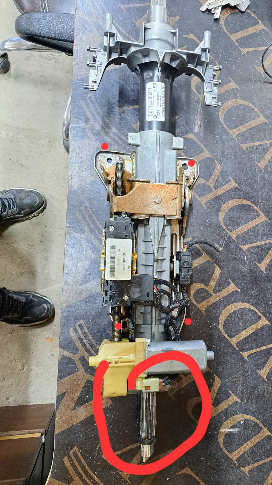 Bmw x5 e70, x6 e71, замена электротро рулевой колонки, неисправность ...