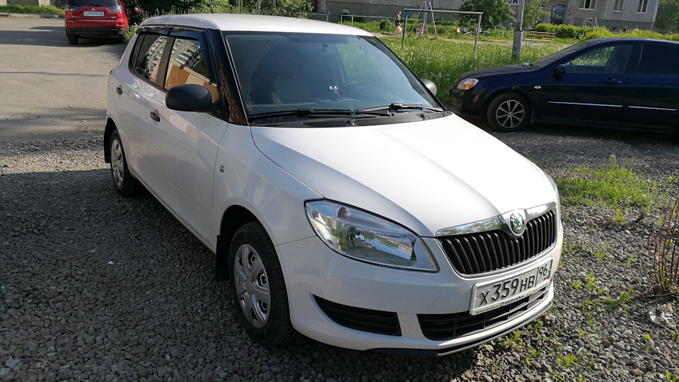 skoda fabia 1.2 (69 л.с.) с пробегом