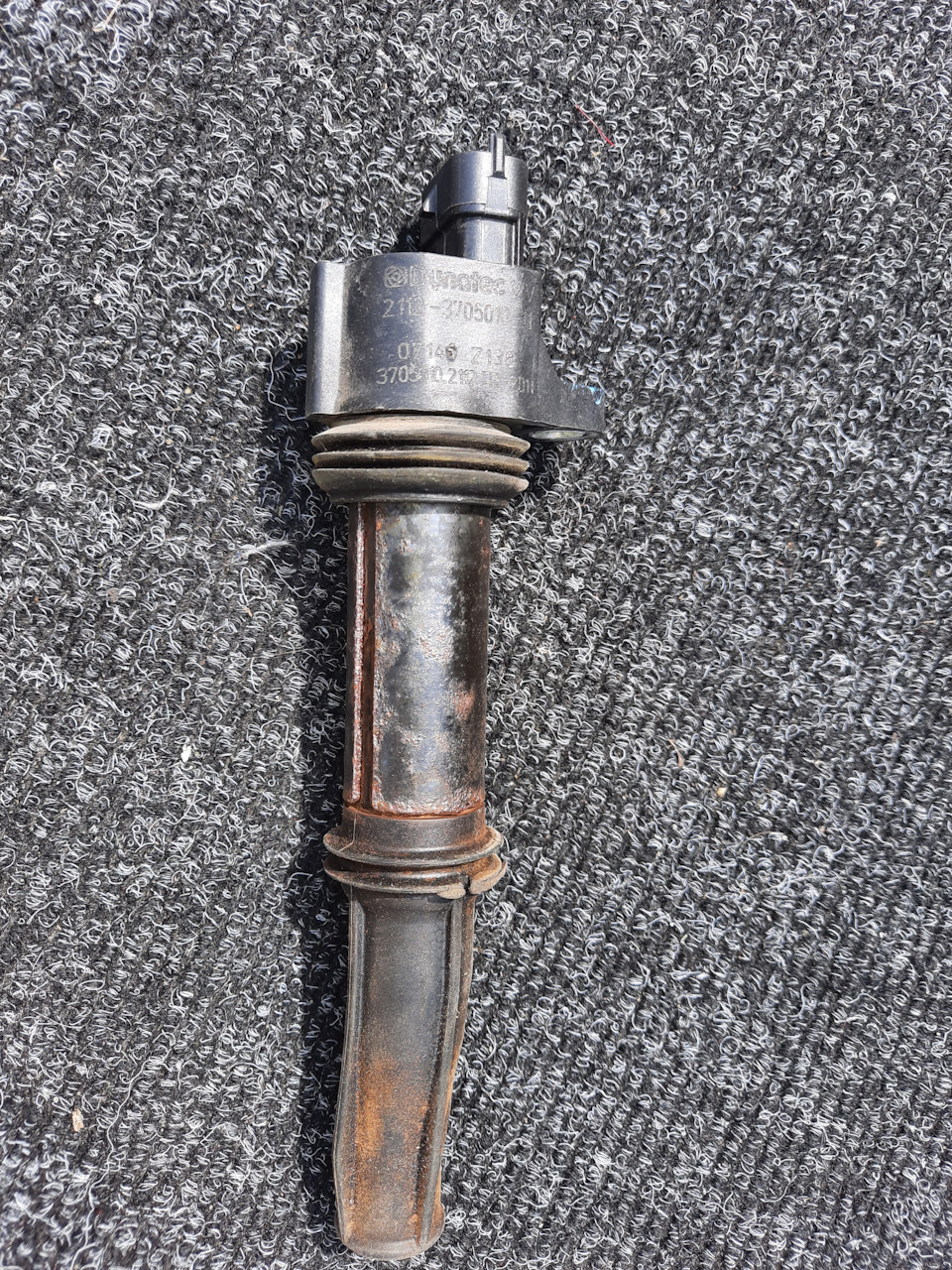 16.06.2020 — Замена катушки зажигания 2 цилиндра. — Lada Приора седан ...