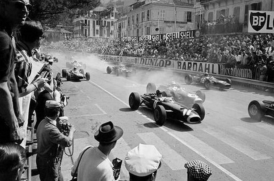 Старт Гран-при Монако 1966 года