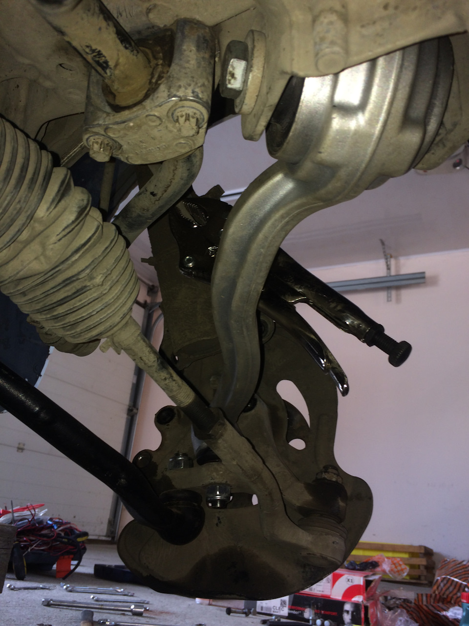 Ремонт продолжается. Помпа, ремень, проводка вентиляторов. Попутно ...