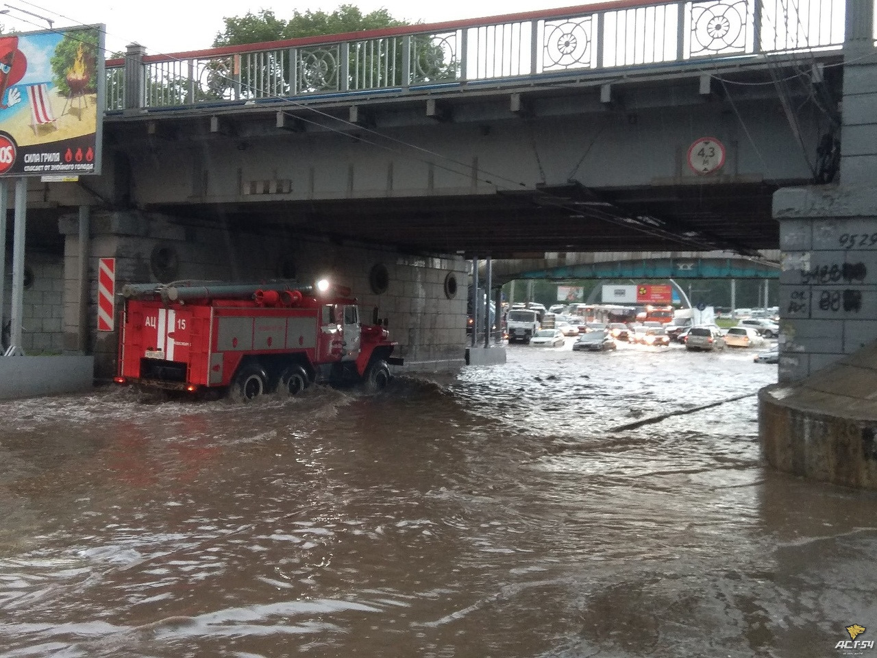 Ливень в новосибирске