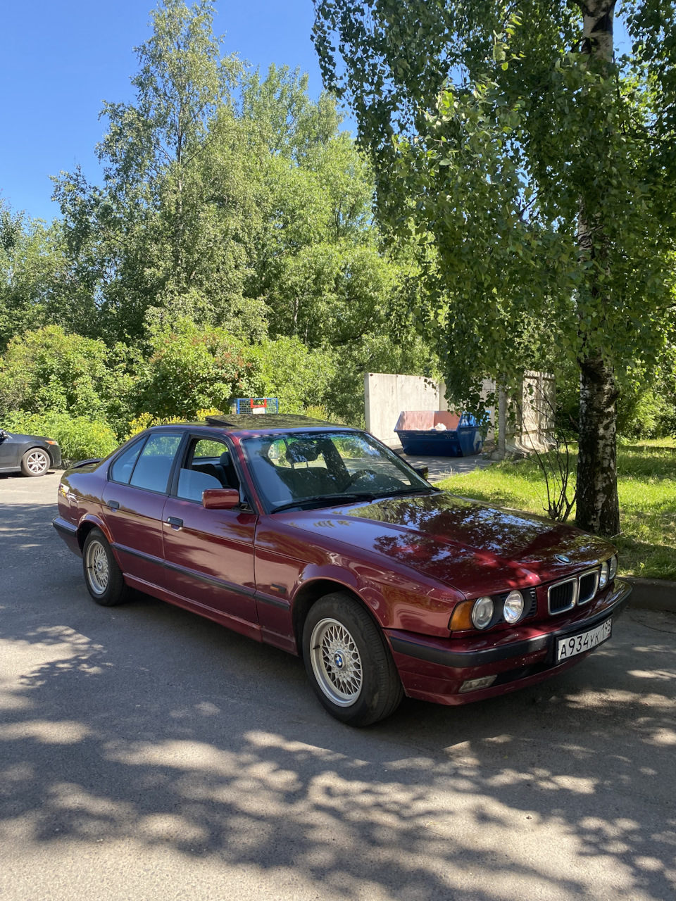 Малярные работы по кузову — BMW 5 series (E34), 2,5 л, 1994 года | кузовной  ремонт | DRIVE2