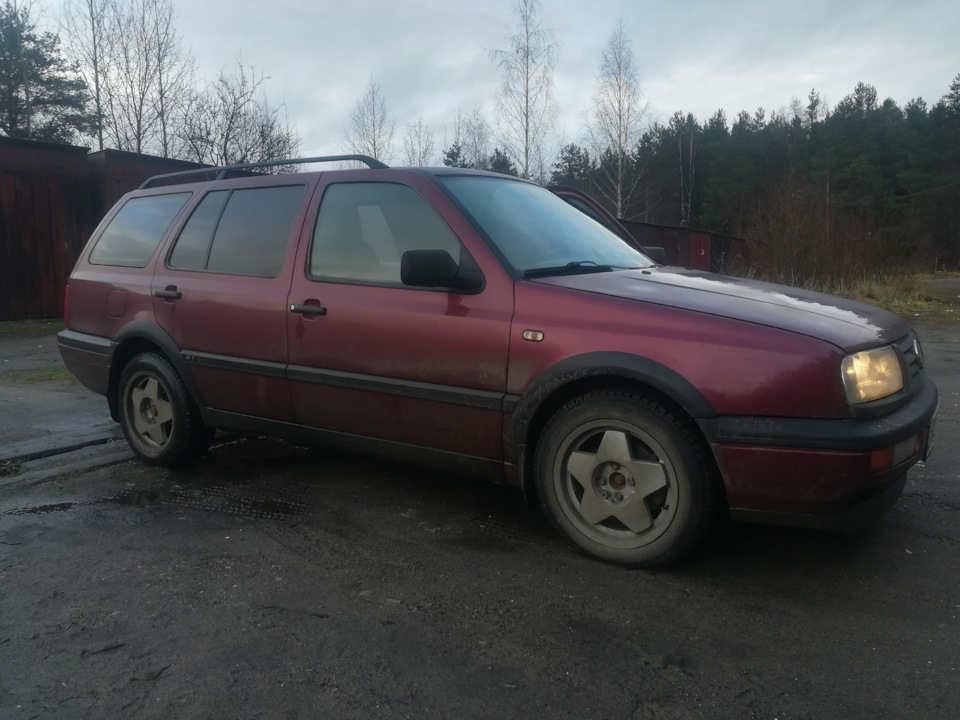 Литье или Ковка? — Volkswagen Golf Variant (Mk3), 1,9 л, 1996 года ...