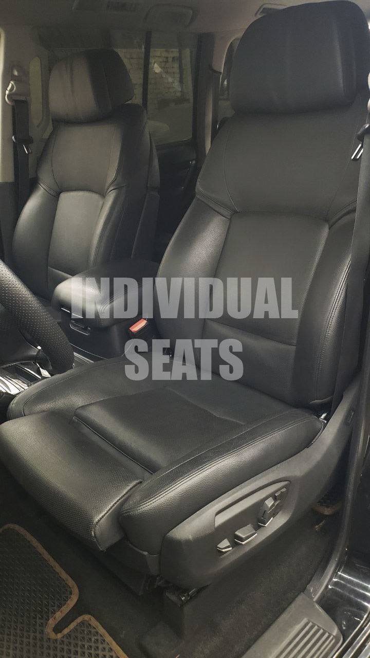 Установка сидений BMW F02 7 series в Mitsubishi Pajero IV — INDIVIDUAL  SEATS на DRIVE2