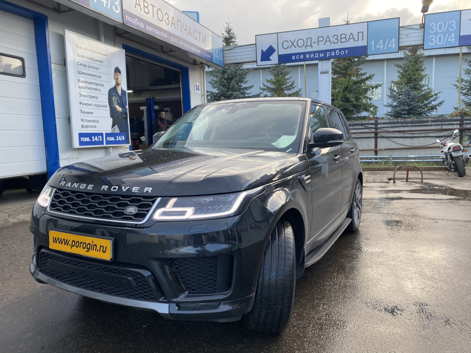 Замена гнилых порогов на Range Rover Sport 2017-2021 — porogin.ru на DRIVE2