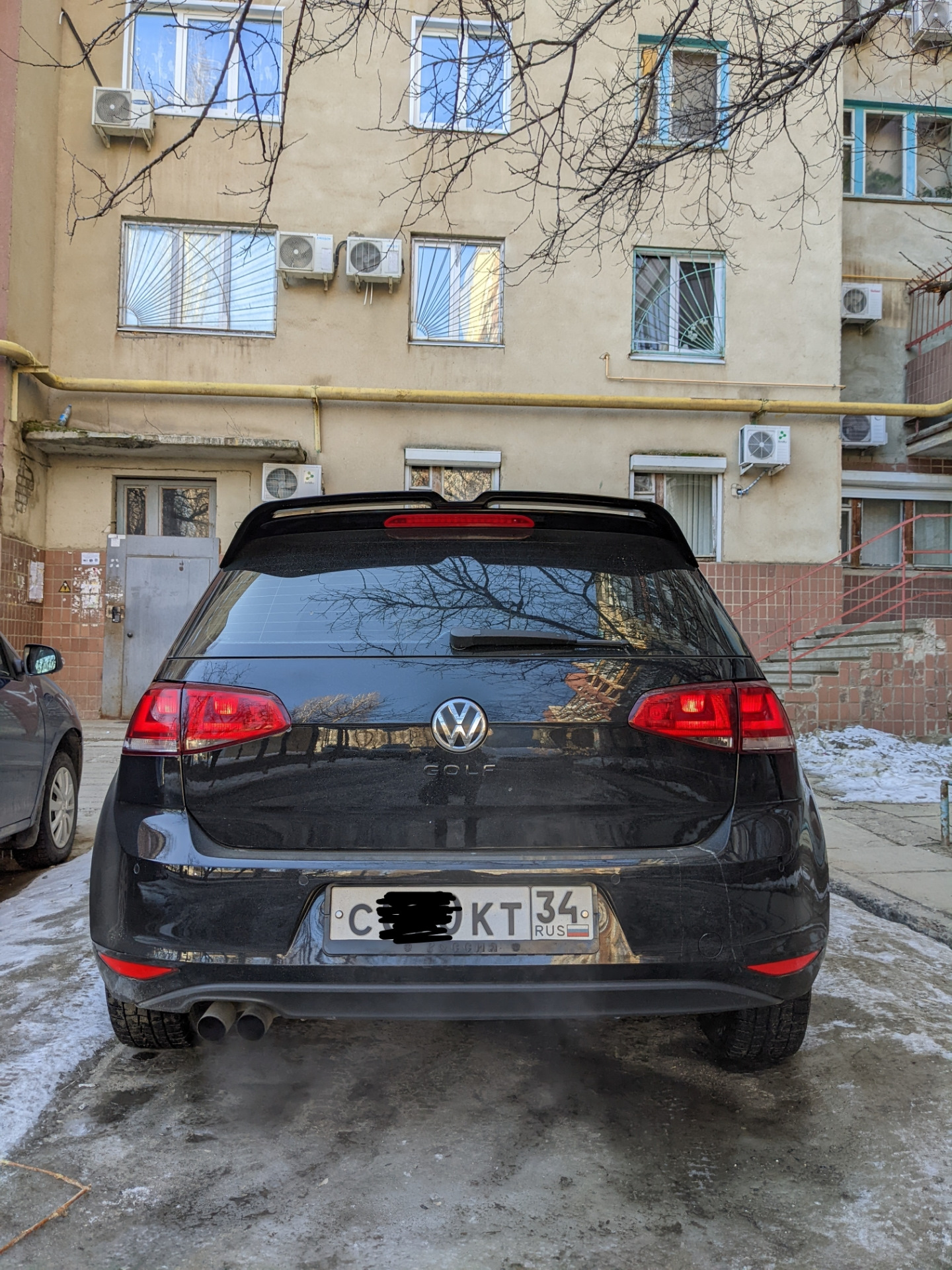 Спойлер golf 7