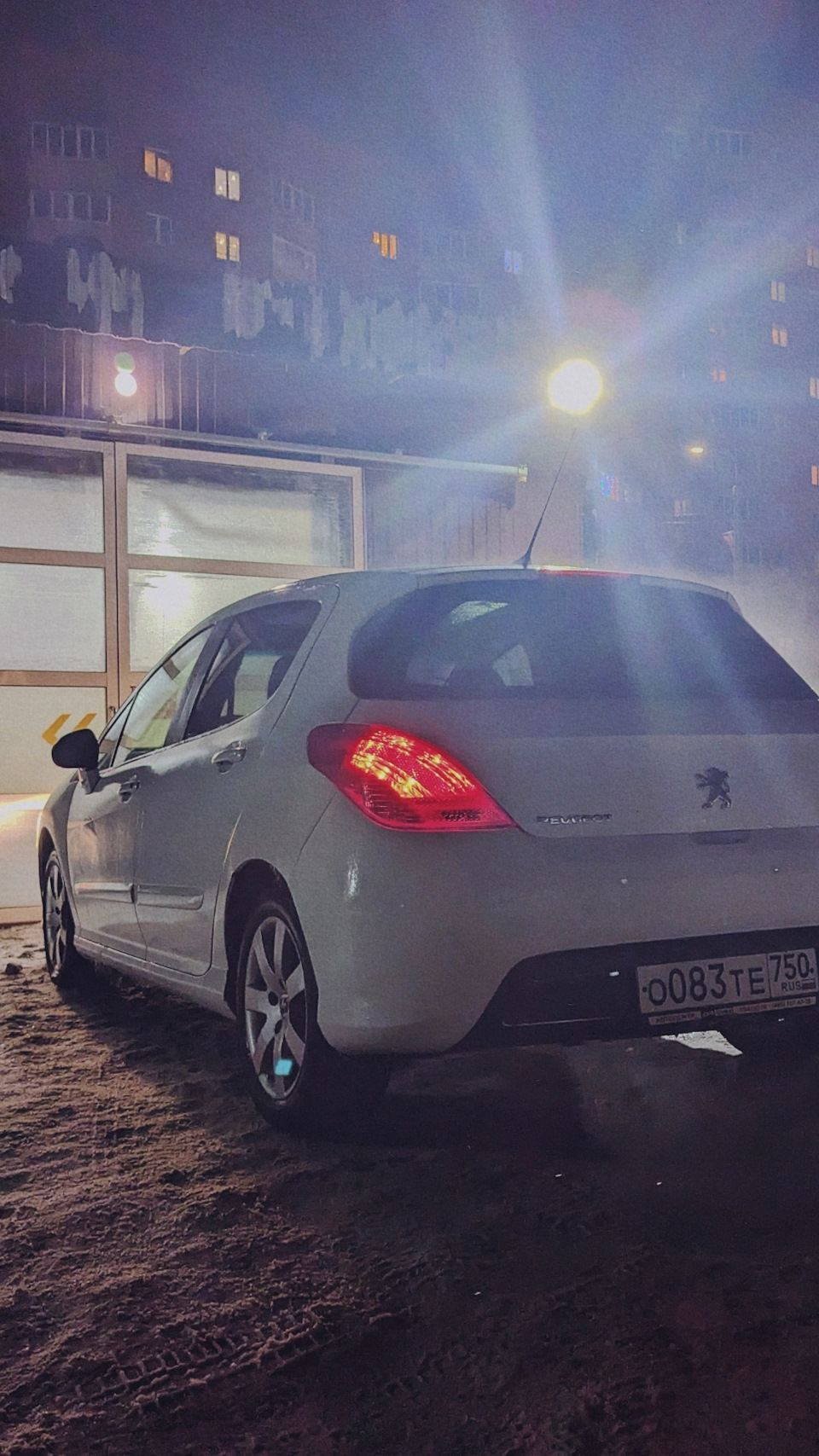 Откололась краска снизу порога на мойке — Peugeot 308 (1G), 1,6 л, 2009  года | кузовной ремонт | DRIVE2