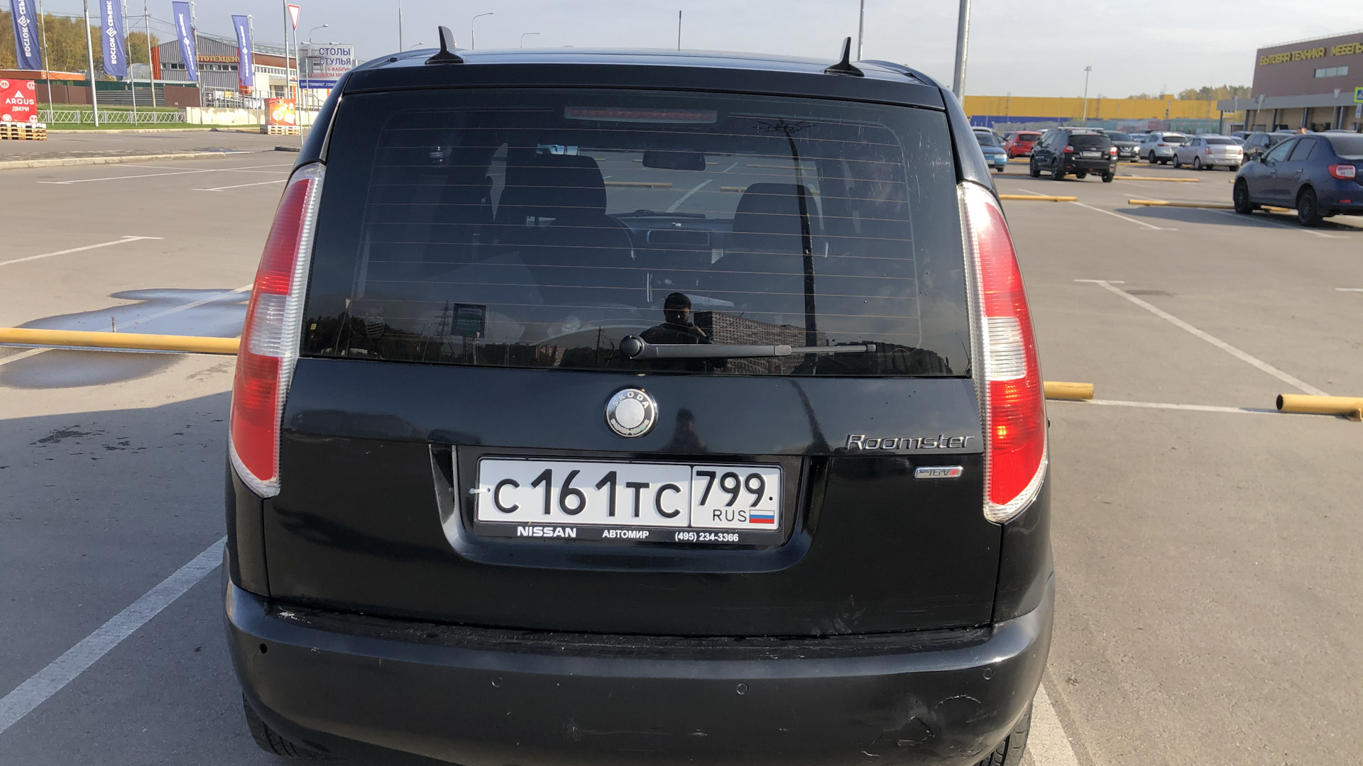 Skoda Roomster 1.6 бензиновый 2008 | 🐜💨 Черный муравей на DRIVE2