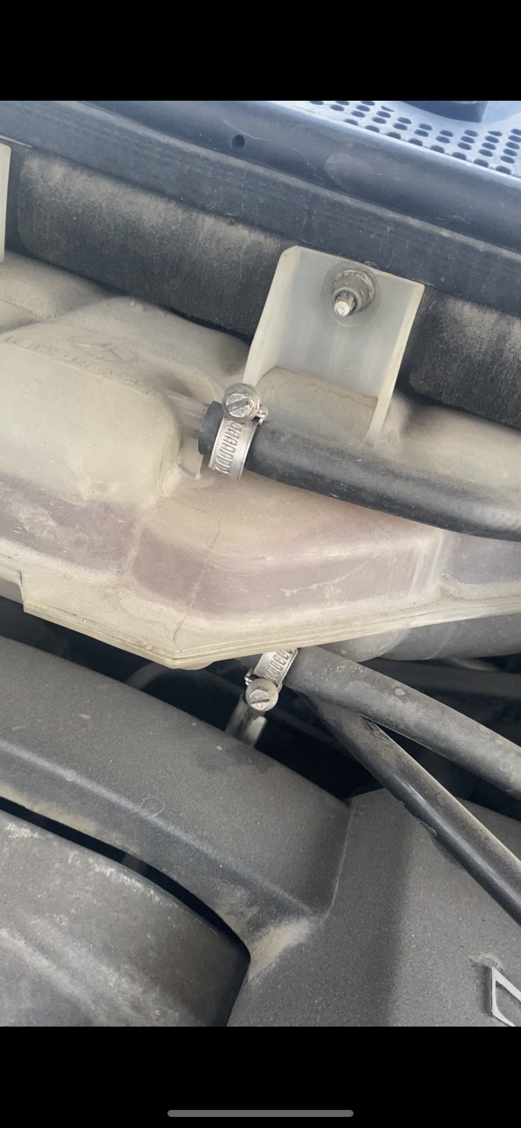 Бурлит в расширительном бочке — Mercedes-Benz M-Class (W163), 3,2 л ...