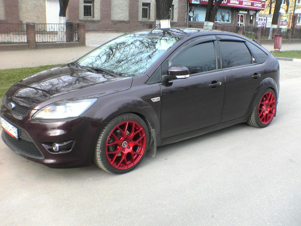 Candy Red Ford Focus