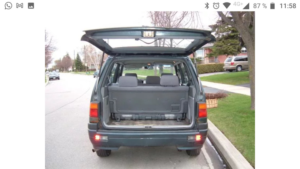 Фото в бортжурнале Mazda MPV I