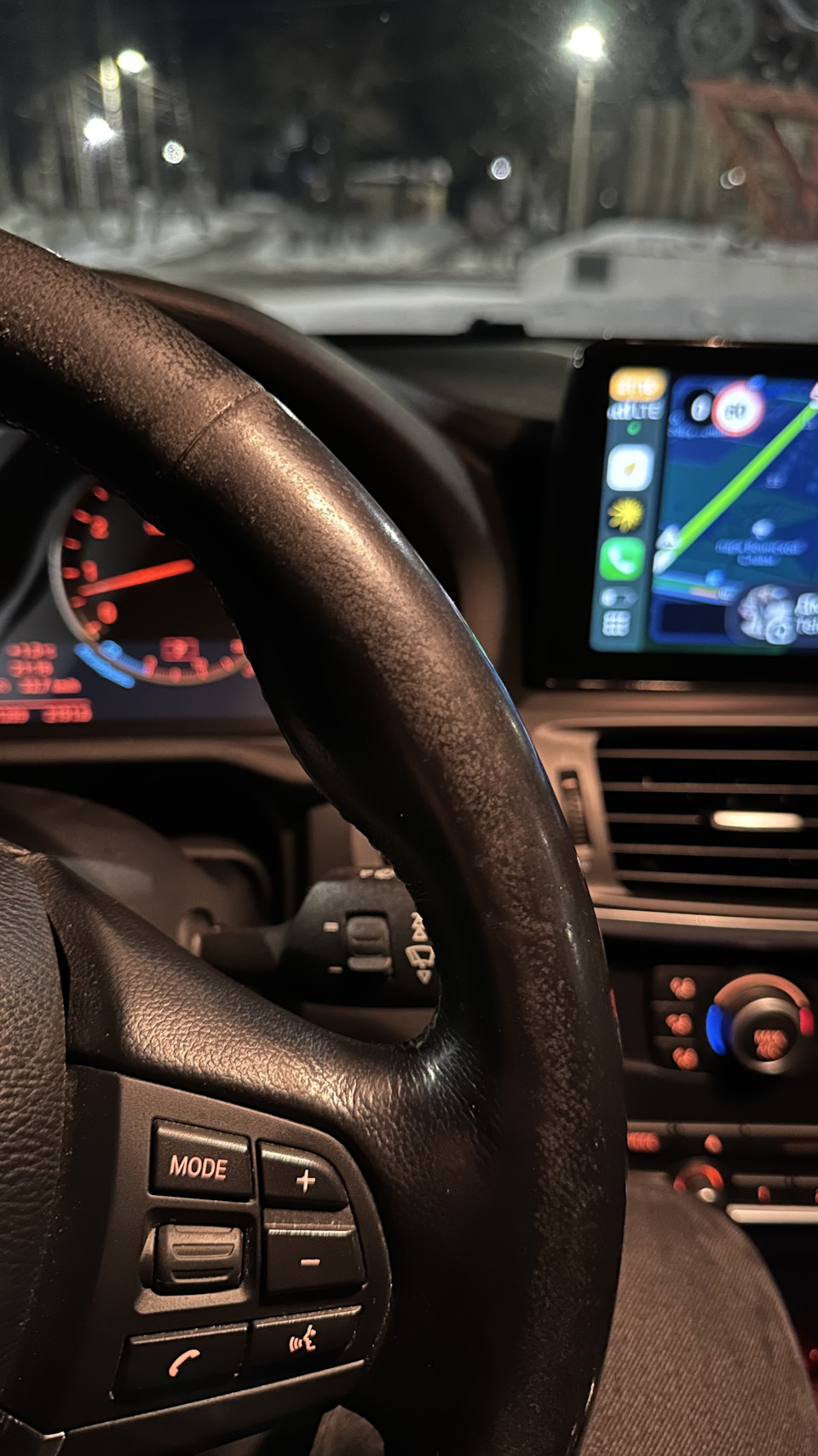 Photo from the logbook BMW X3 (F25)