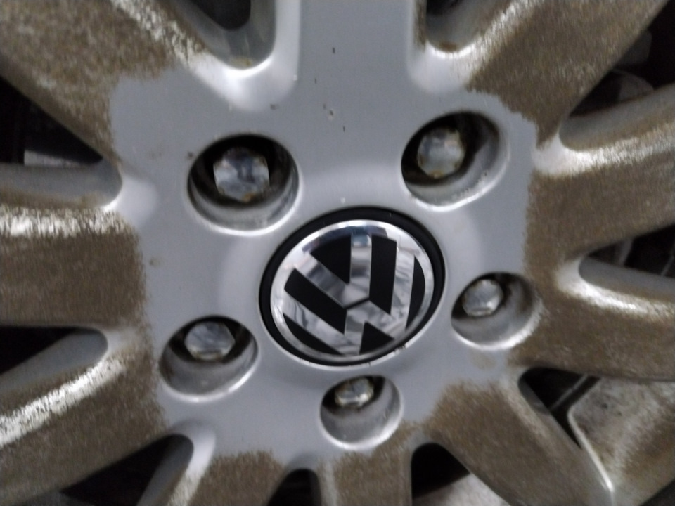 Колпачки на литье — Volkswagen Jetta V, 1,6 л, 2008 года | колёсные ...