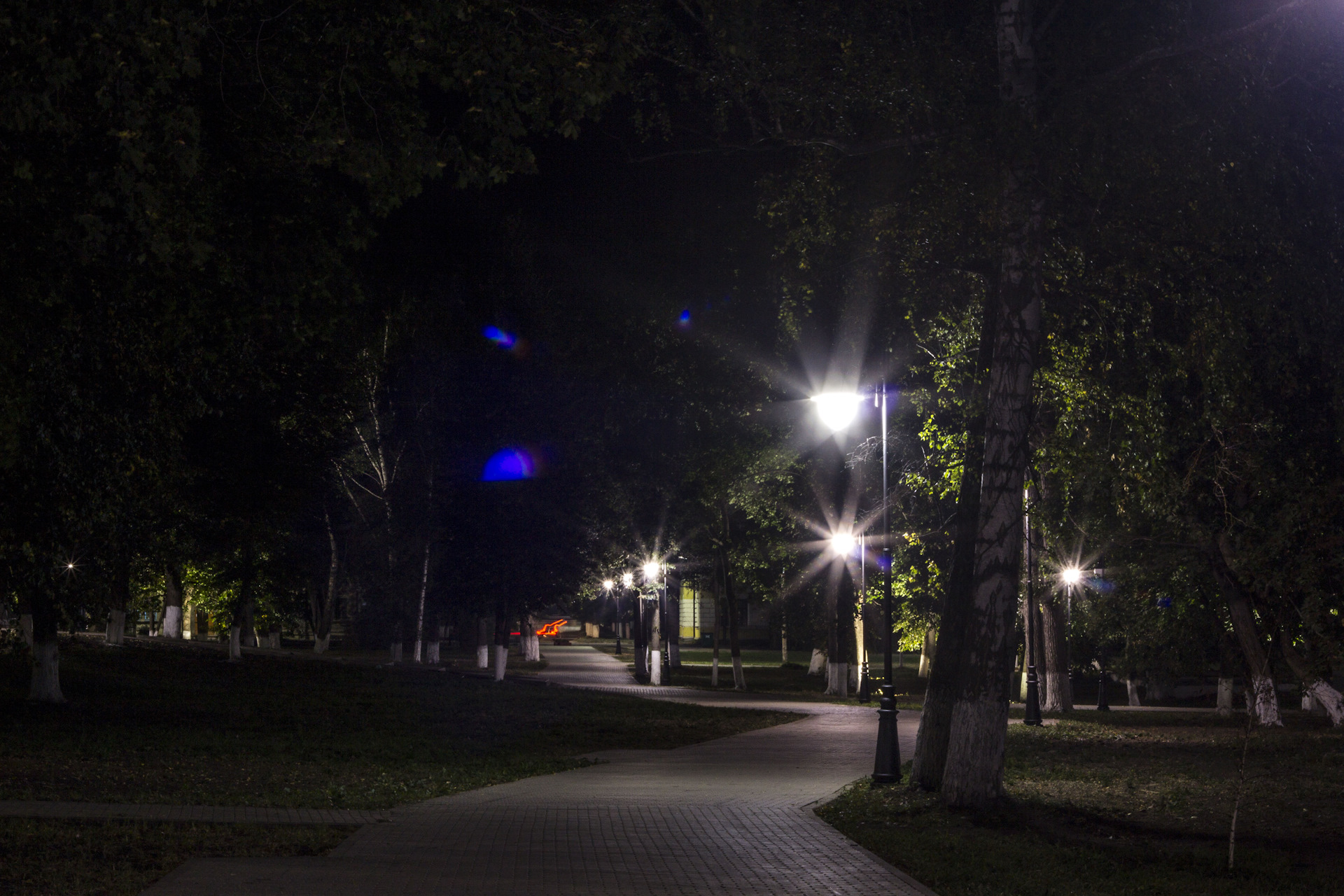 Выйти на улицу ночью 2 августа. Ночной Балаково. Ночная прогулка. Ночная аллея. Улицы Ставрополя ночью.