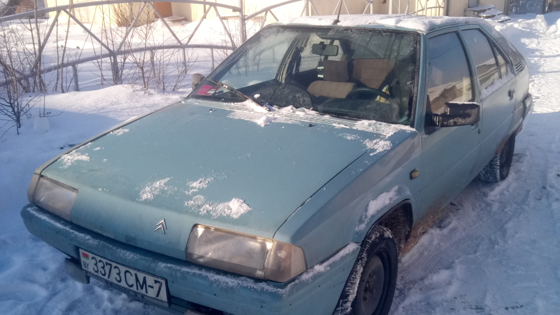 Citroen BX 1.9 дизельный 1986 | Голубая ящерица на DRIVE2