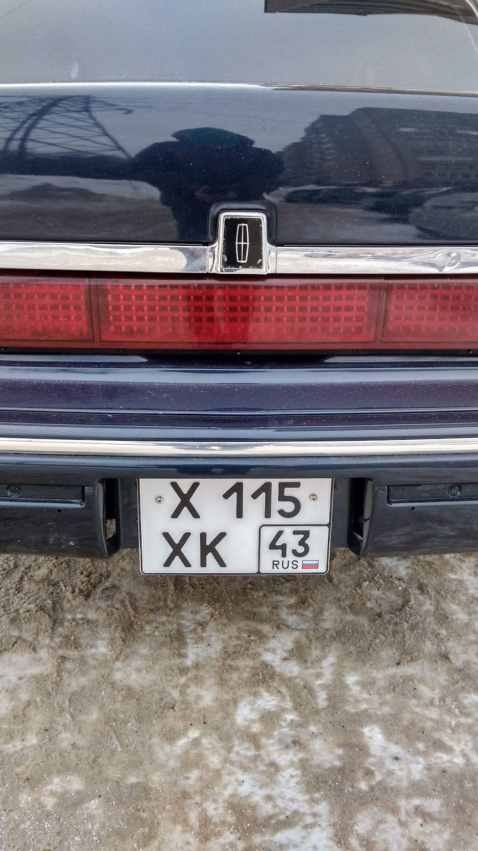 Номера, значок. — Lincoln Town Car II, 4,6 л, 1992 года | аксессуары ...