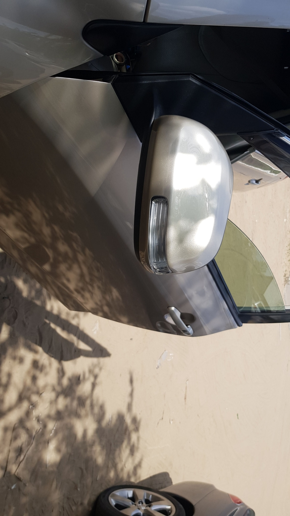 Переделка зеркал, Переход в экстаил часть 2 — Toyota RAV4 (III), 2 л ...