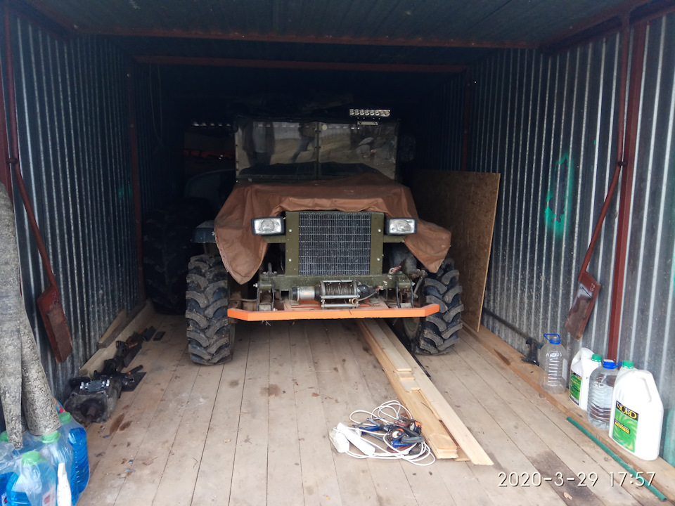 Переделка передней подвески — Самоходка, 0,7 л, 2004 года | своими ...