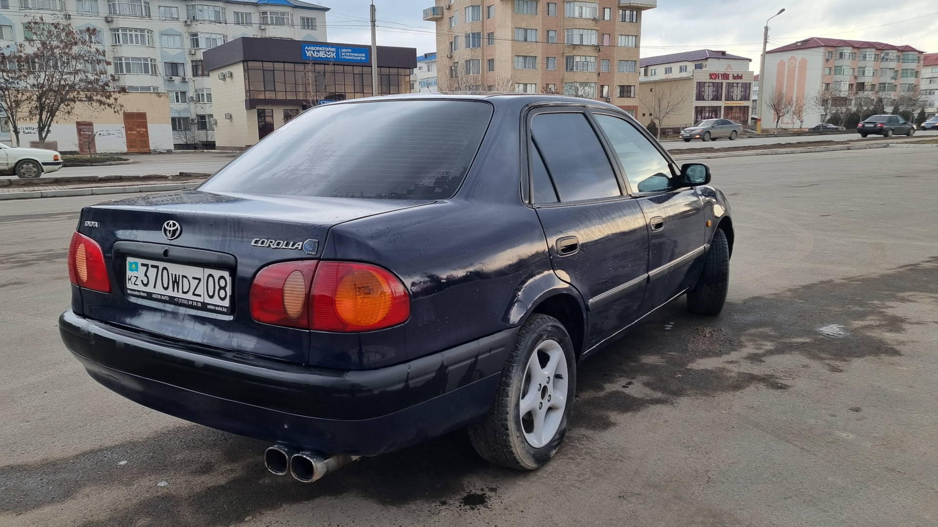 Toyota Corolla (110) 1.3 бензиновый 1998 | Toyota Corolla Страшила на DRIVE2