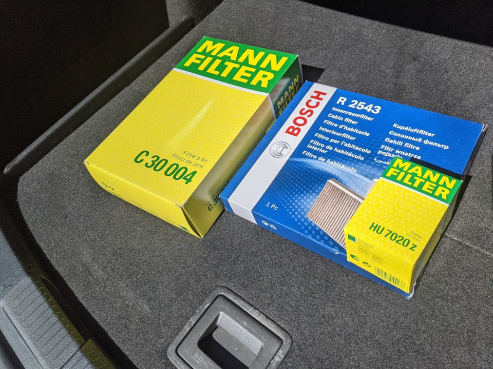 Фото в бортжурнале Volkswagen Golf Variant (Mk7). Запчасти на фото: C30004, HU7020Z