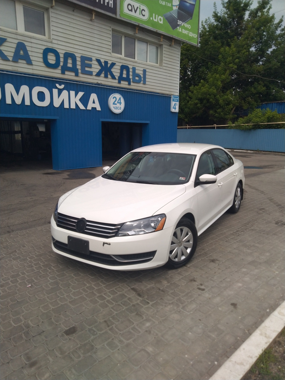 Примерно финиш — Volkswagen Passat US, 2,5 л, 2013 года | кузовной ремонт |  DRIVE2