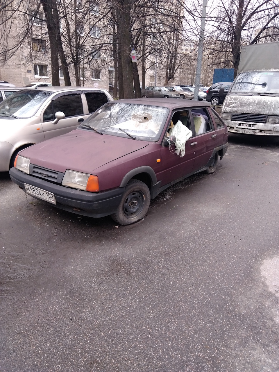 брошенные автомобили в санкт петербурге