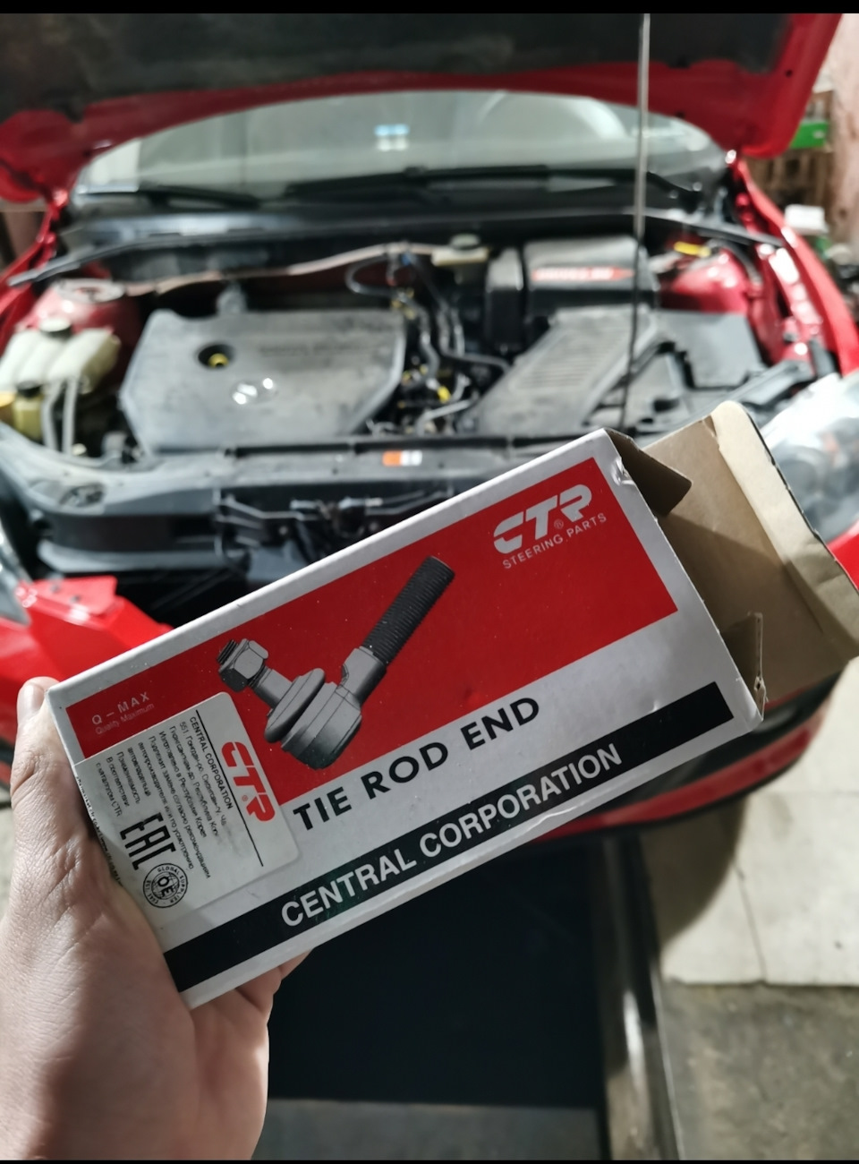 Рулевой наконечник CTR — Mazda 3 (1G) BK, 2 л, 2007 года | запчасти ...