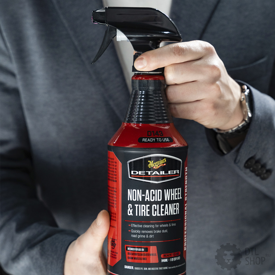 Non-acid Wheel & Tire Cleaner от Meguiar's — Детейлинг-маркет DTLshop ...