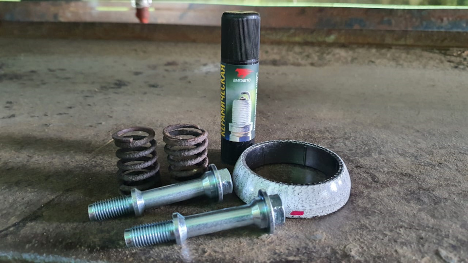 Замена верхней прокладки приемной трубы 2 на X_TRAIL — Nissan X-Trail ...