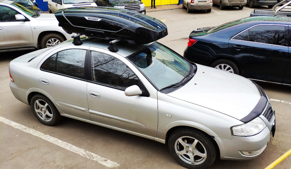 Автобокс — Nissan Almera Classic (B10), 1,6 л, 2009 года | аксессуары ...