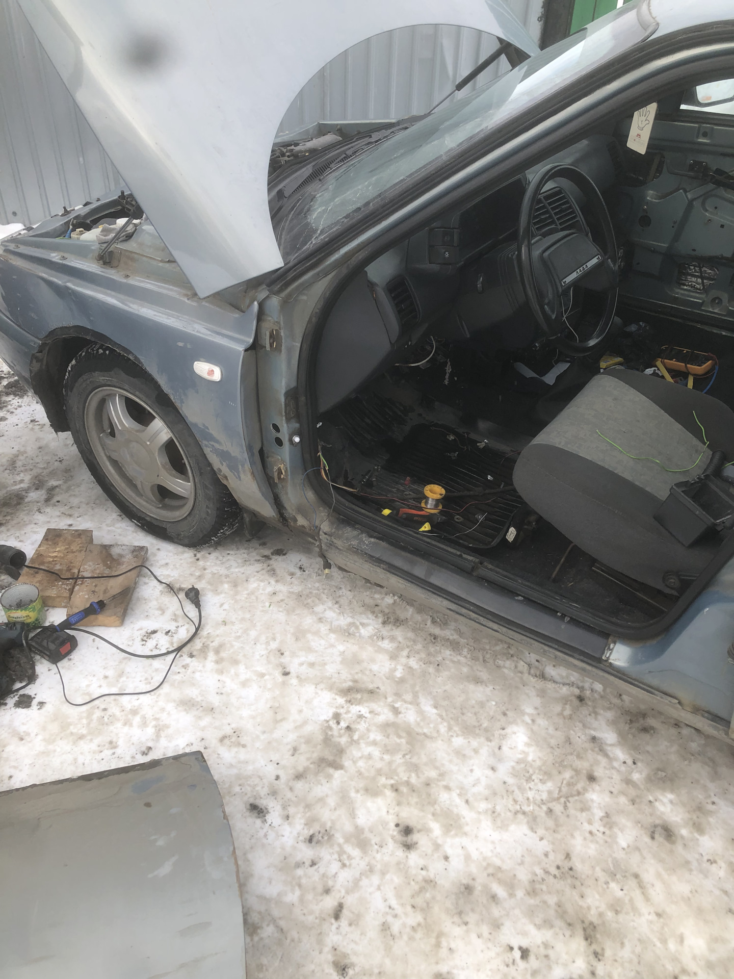 Проводка середина — Lada 21103, 1,5 л, 2004 года | своими руками | DRIVE2