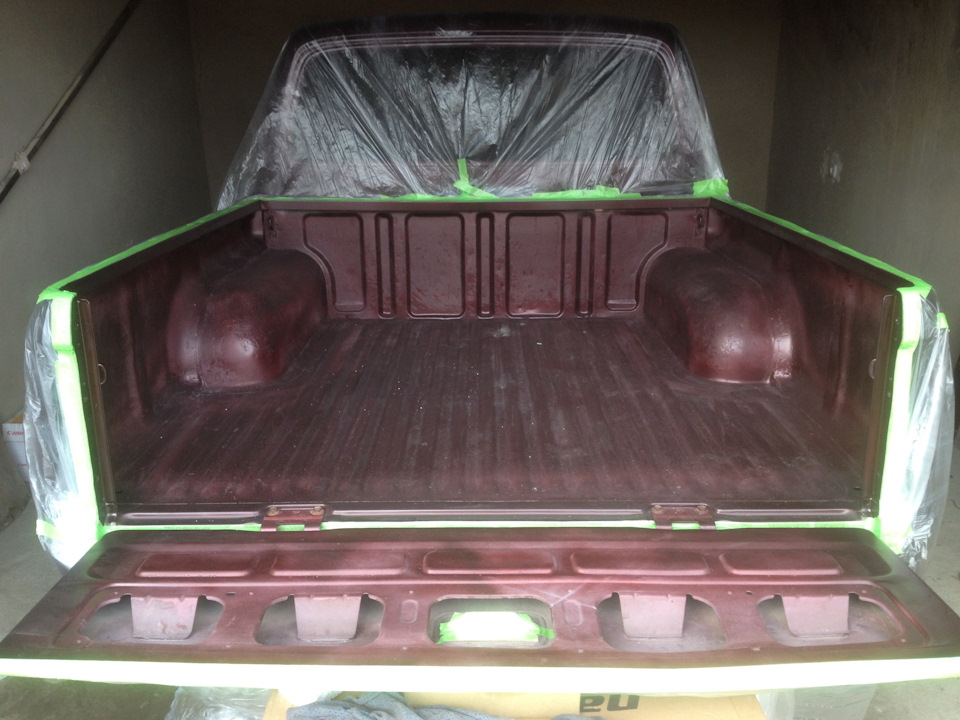 Покраска кузова РАПТОРОМ! — Mazda B-Series VII, 2,5 л., 2004 года ...