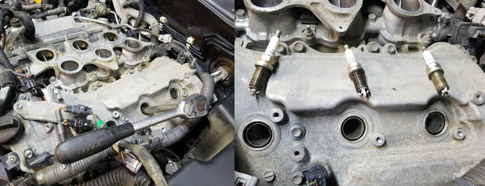 Замена свечей на Lexus IS 250 — Lexus IS II, 2,5 л, 2006 года | своими ...