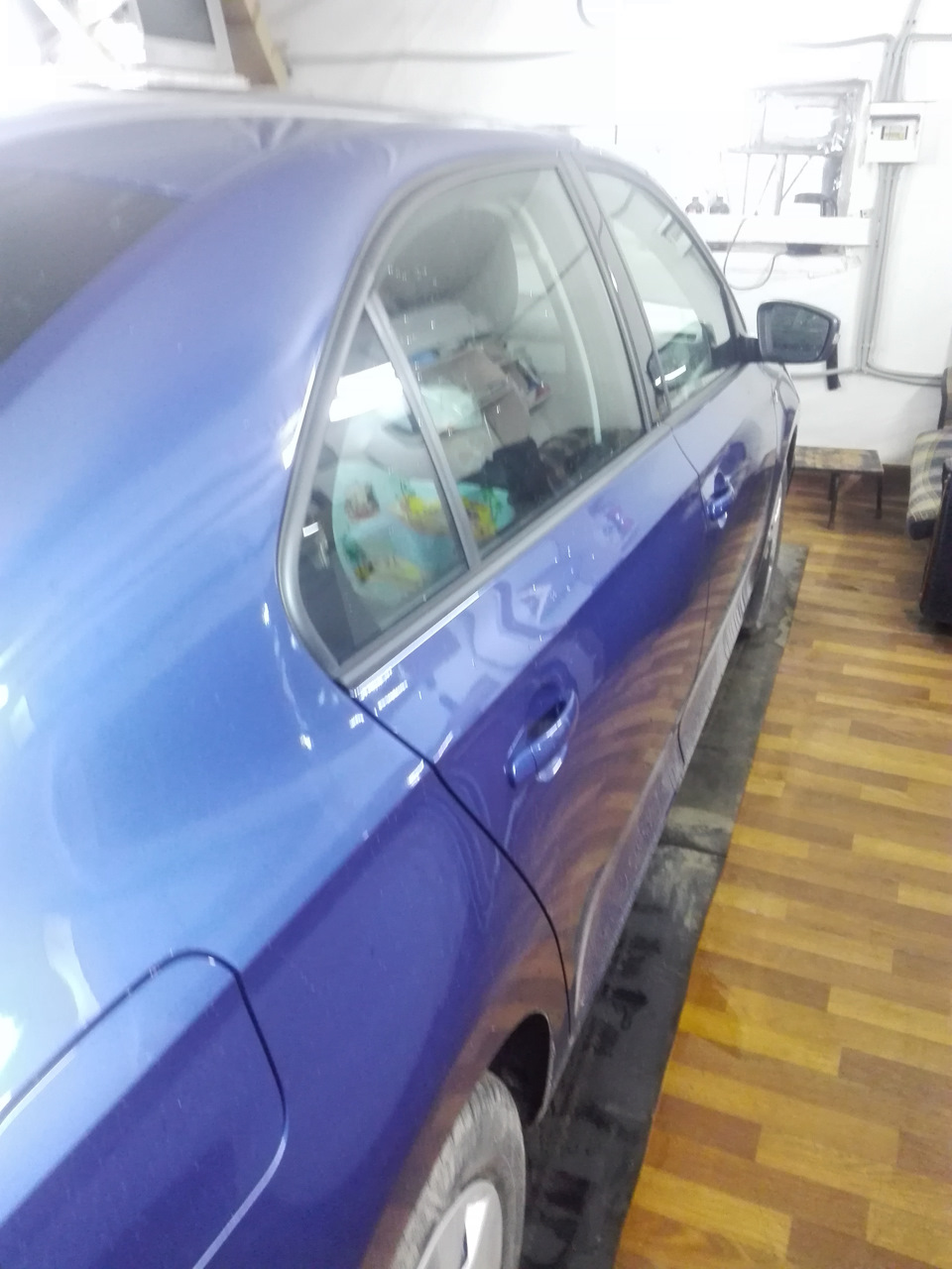 Тонировка Шкоды Рапид пленка Pantera 05 by Madico — Skoda Rapid (1G), 1 ...