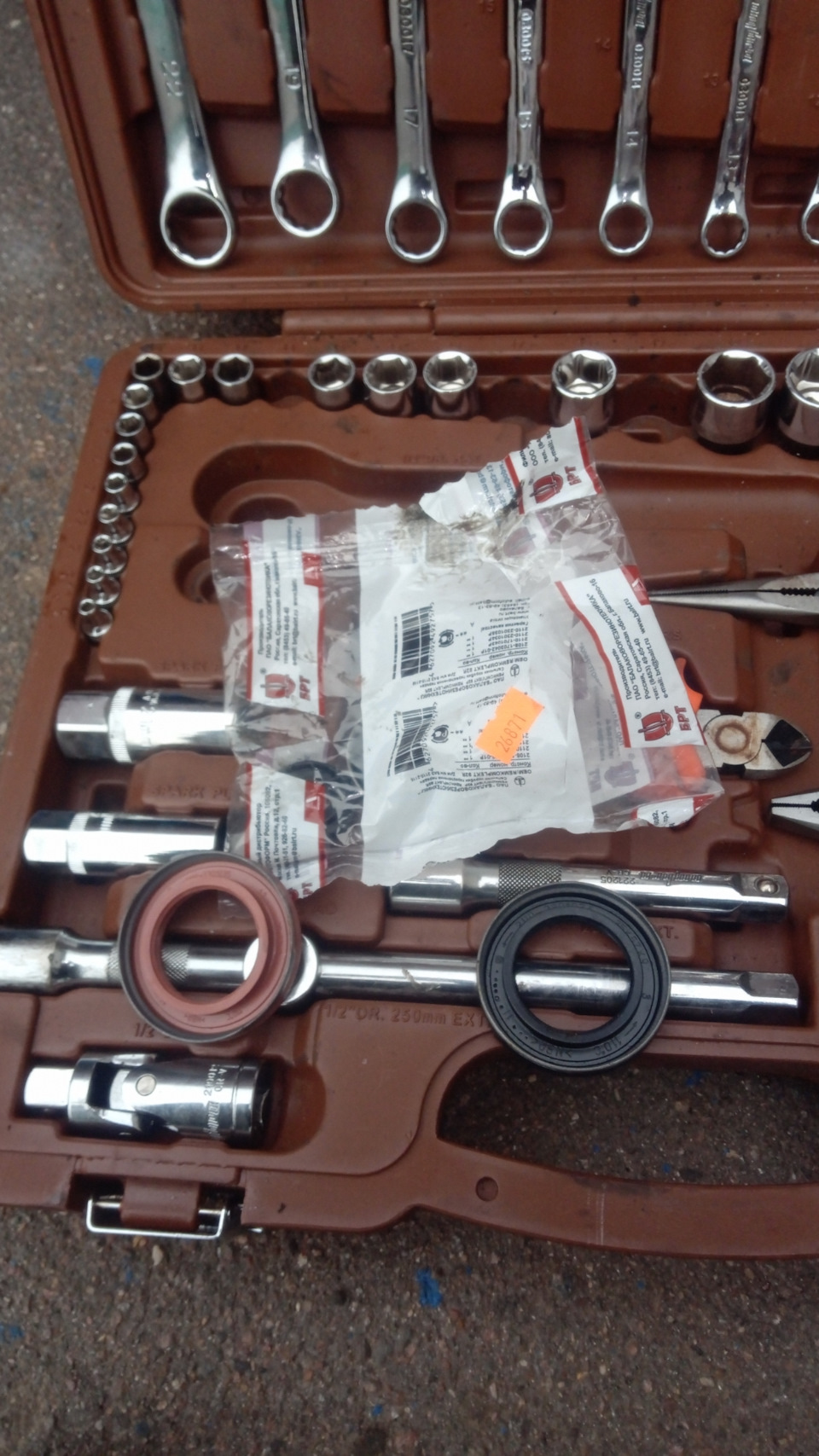 Коробка заплакала… Шрус захрустел… или крокодил не ловиться, не растёт ...