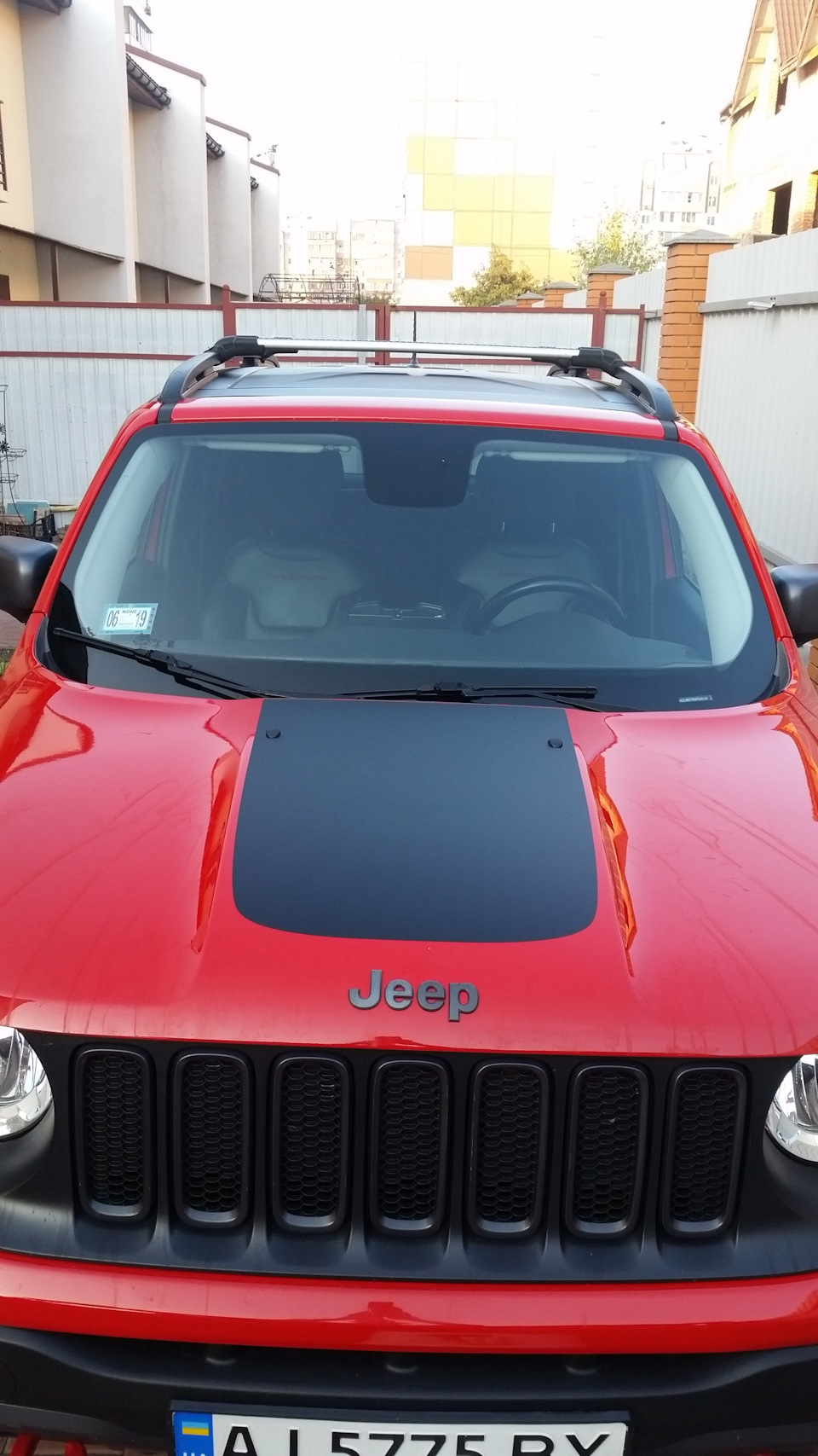 наклейка на капот — Jeep Renegade, 2,4 л, 2016 года | стайлинг | DRIVE2