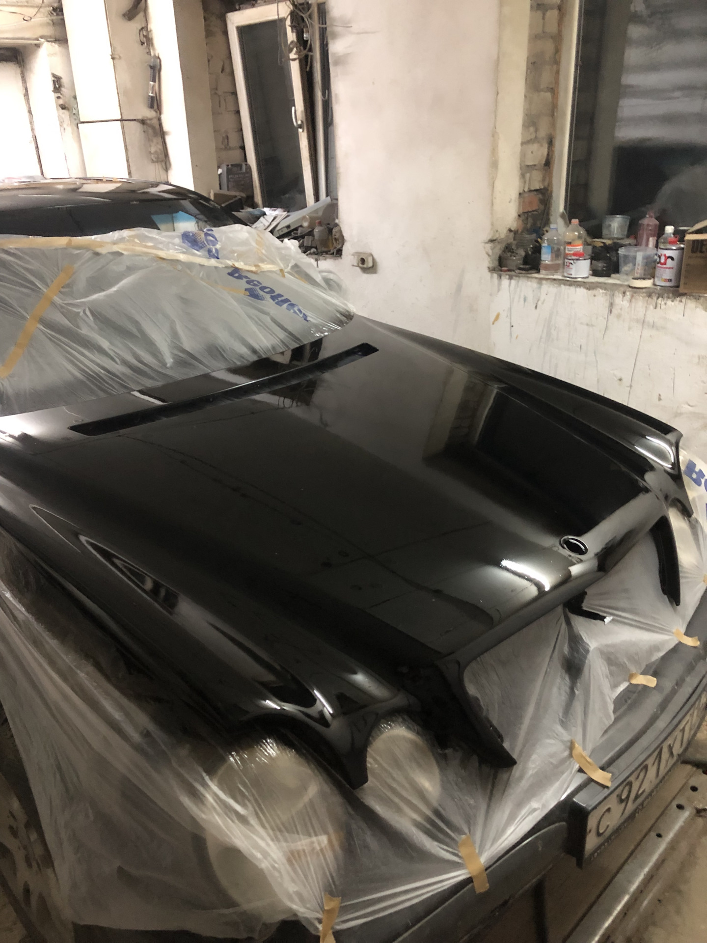 Подготовка к покраске Крыши Капота — Mercedes-Benz E-class (W210), 2 л ...