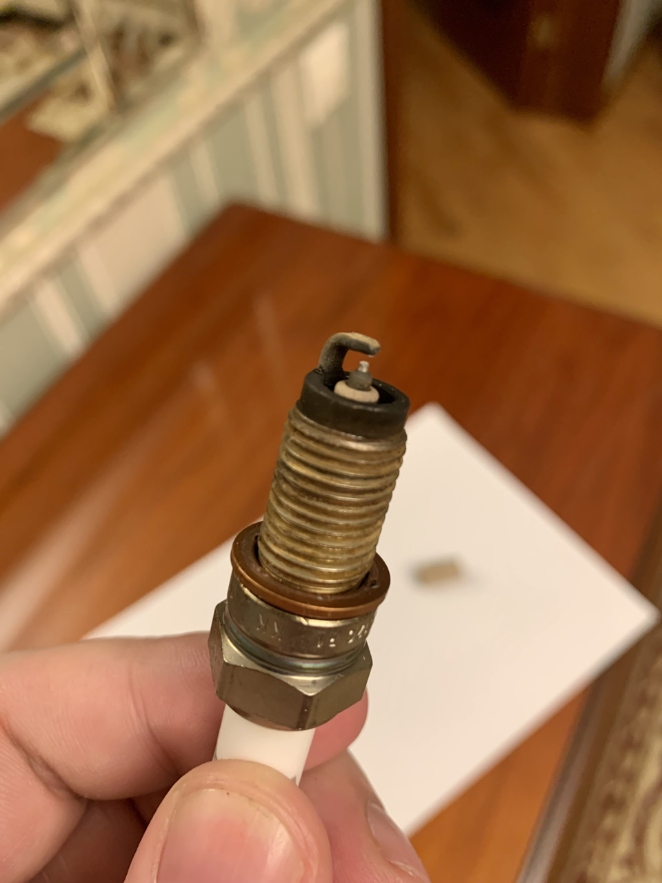 свечи оставил себе, а вдруг еще пригодятся — Skoda Kodiaq (1G)