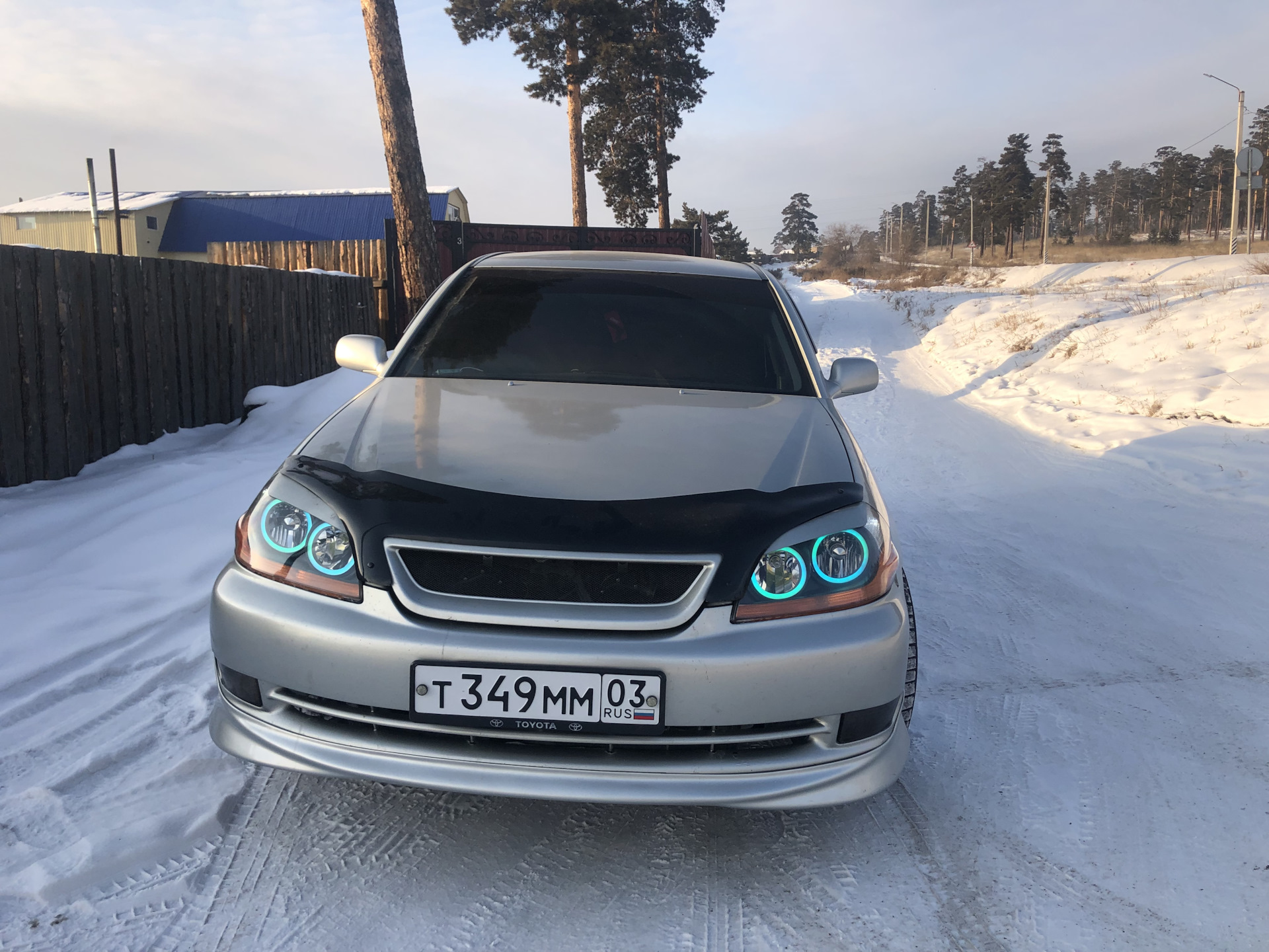 Ангельские глазки Марк 2 в 110 кузове рестайлинг — Toyota Mark II (110 ...