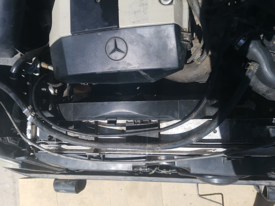 Порядок под капотом — Mercedes-Benz E-Class (W210), 2,8 л, 1996 года ...